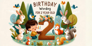 Birthday Invitation Wording for 2-year-old