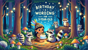 Birthday Invitation Wording for 3-Year-Old