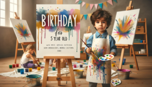 Birthday Invitation Wording for 5 Year Old