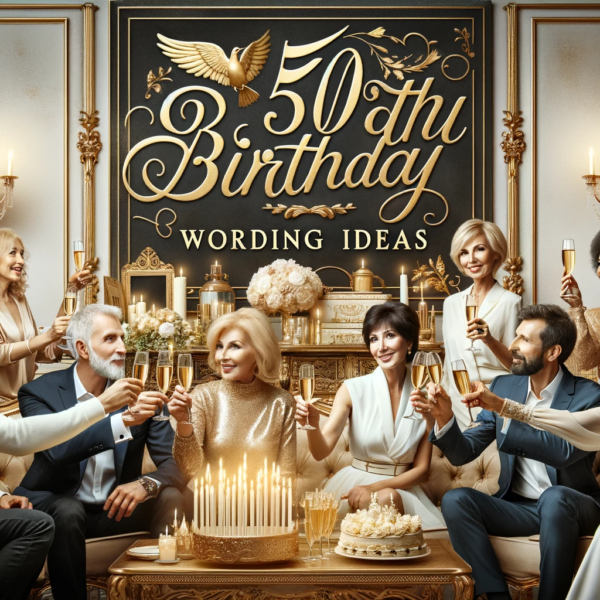 50th Birthday Invitation Wording Ideas