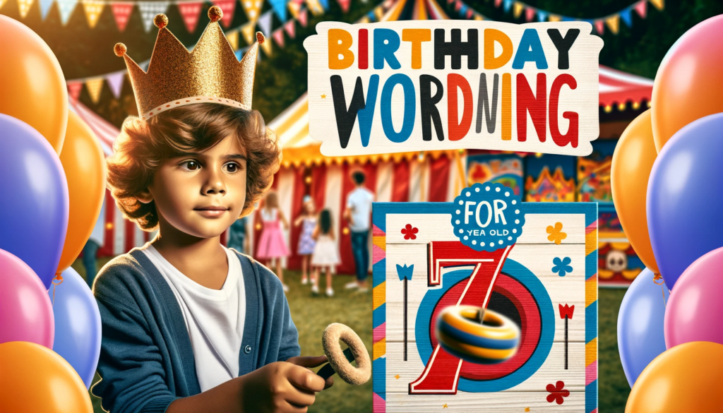 A birthday invitation card
