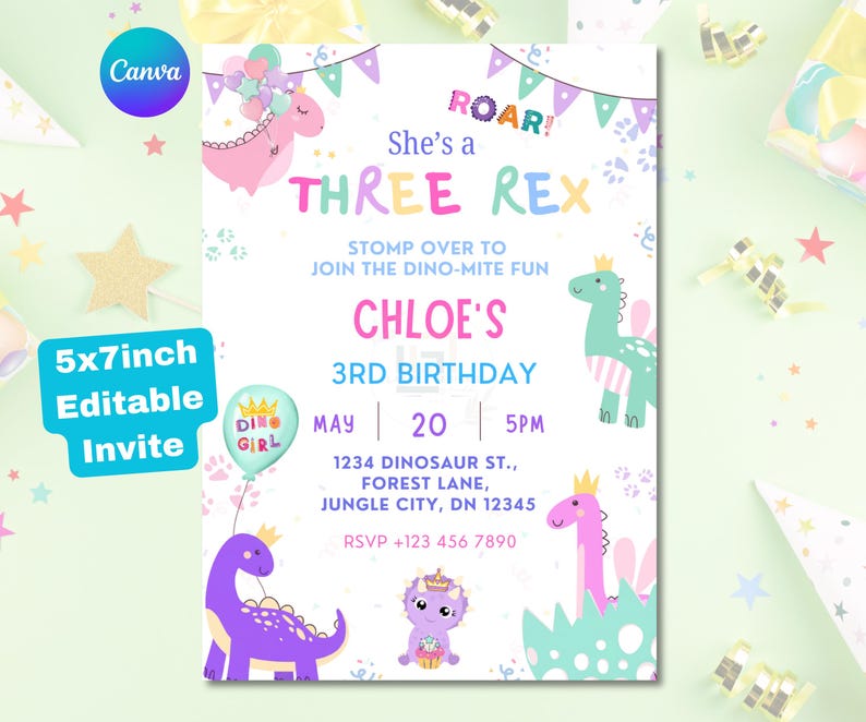 Dinosaur Birthday Party Ideas (T-Rex Theme Kids Love)